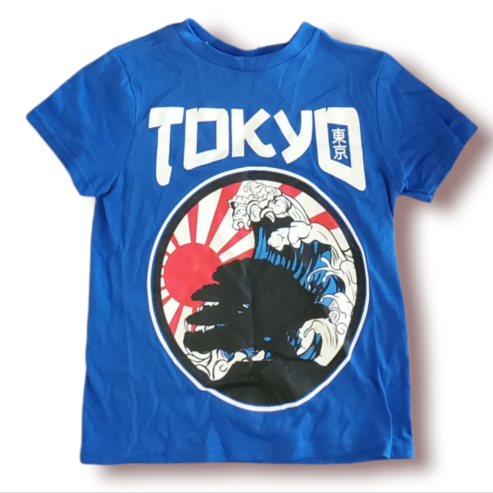 RETURN TO SENDER NWOT Blue Tokyo shirt
